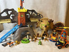 HUGE LOT! Go Diego Go Dinosaur Rescue Mountain with Figurines/vehicles & MORE!!