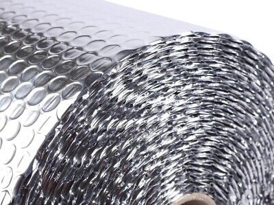 Insulation Foil Metal Shed Bubble Double Aluminium Loft Caravan Wall Attic VAN • 31.99£