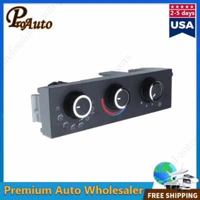 Panel de control de climatización de calefacción de aire acondicionado 599-217 para GMC Chevrolet Express 2500 3500 Foto 1 de 4