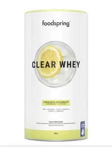 Foodspring Clear Whey Protein Lemonade 480g RRP £29.99 Best Before 02/2025
