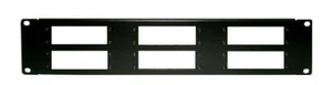 AllAboutAdapters Rack Mount Kit For Holding 6 RF Coax TV Demodulators Modulators - Picture 1 of 3