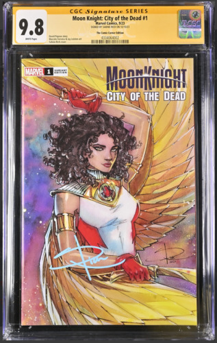 Moon Knight City of the Dead #1 Signed Sabine Rich  1st Scarlet Scarab CGC 9.8
