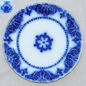Johnson Brothers Albany Flow Blue Luncheon/Dinner Plate (9") - Picture 1 of 5