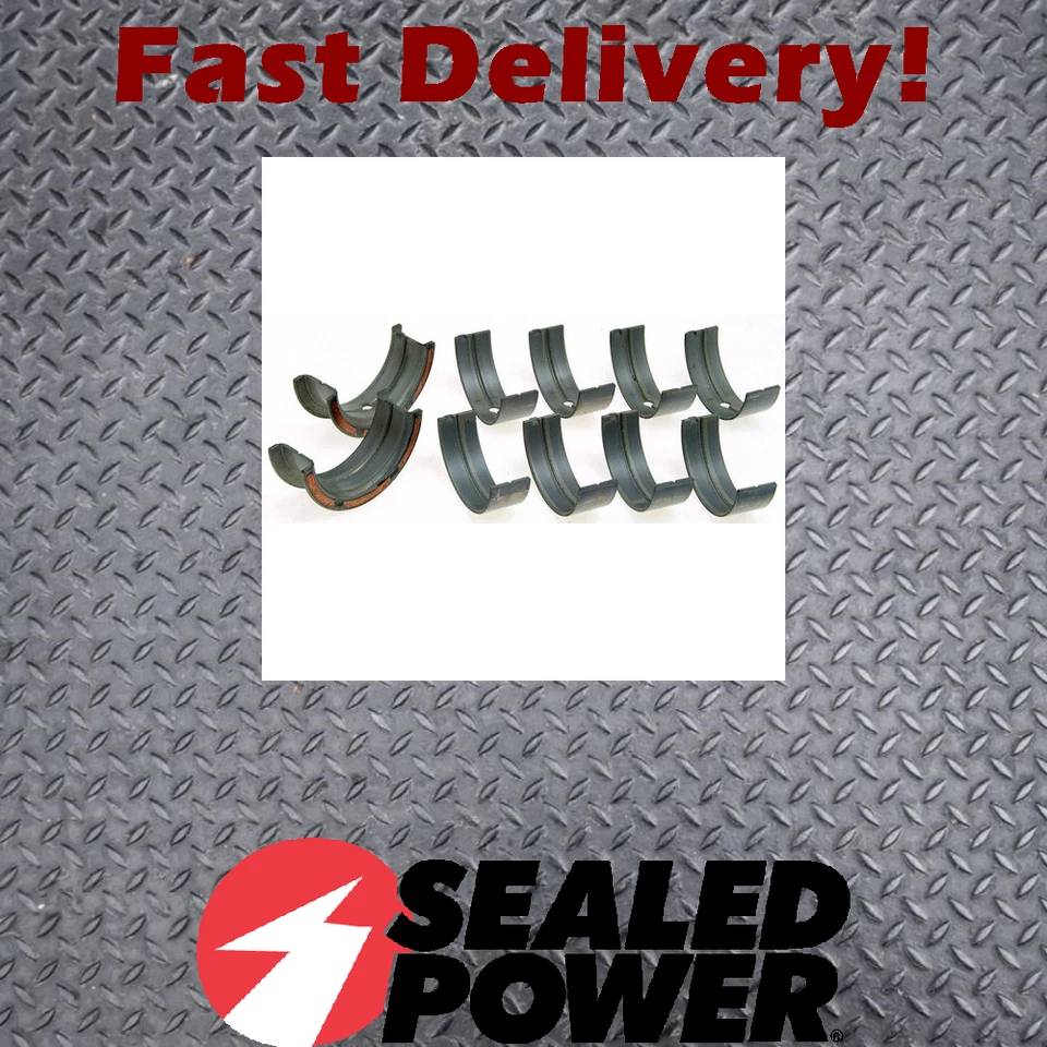 Sealed Power (4094M 20) Main Bearing Set suits Chrysler Dodge Phoenix 383 (Low B - Image 1 of 1