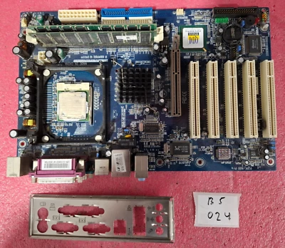 Motherboard QDI PlatiniX 2PE/800-PRO Socket 478 CPU P-4 2.8 MEMORY 2GB - Image 1 of 4