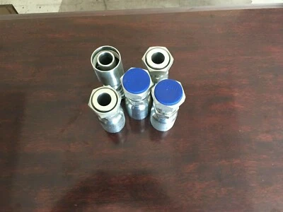  16U-S76 Compatible After Market Hydraulic Hose Fitting,PK5 Female Face Seal 1" - image 1 of 3