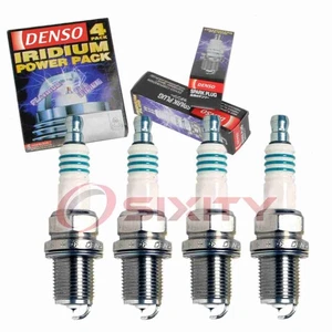 4 pc Denso Iridium Power Spark Plugs for 1999-2000 Chevrolet Tracker 1.6L yy - Picture 1 of 5