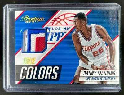 Clippers Prestige Danny Manning True Colors Patch Prime #17/25 2015-16 Foto 1 de 2