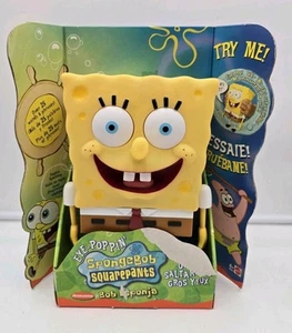 VINTAGE 2002 NICKELODEON MATTEL EYE-POPPIN' SPONGEBOB SQUAREPANTS ACTION FIGURE - Picture 1 of 4