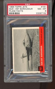 1956 Jets #161 Sud-Est Baroudeur French attack plane PSA 8  - Picture 1 of 2