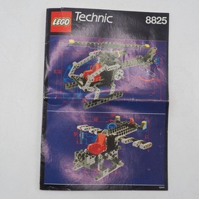 LEGO 8825 Technic Replacement Manual Directions Instructions booklet ONLY