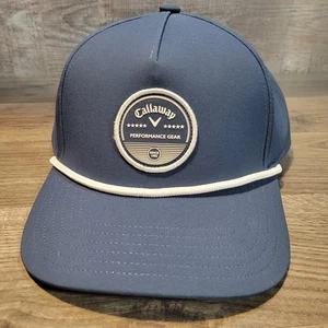 Callaway Golf Bogey Free Adjustable Rope Hat Cap NEU mit Etikett Navy White - Bild 1 von 10