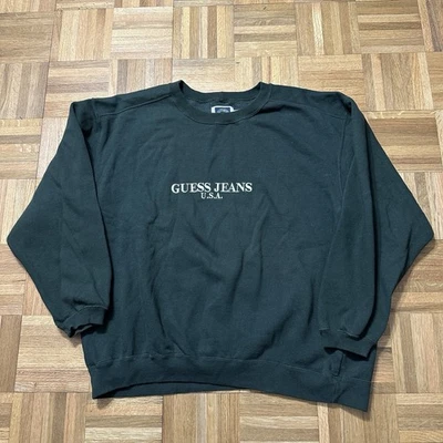 Vintage Guess Jeans Sweatshirt 1990s XL - Image 1 of 4