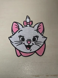 Marie die Aristocats 4 Zoll Bügelbild bestickt Applikation Aufnäher - Bild 1 von 1