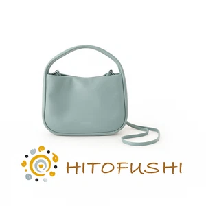 Samantha Thavasa Petit Choice Soft Leather Mini Shoulder Bag Mint NEW - Picture 1 of 6