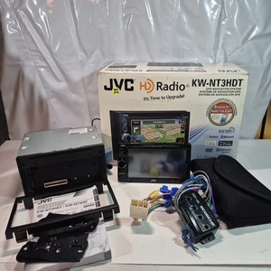 JVC KW-NT3HDT GPS Navigation System Bluetooth Multimedia Receiver w/ Box - Picture 1 of 24