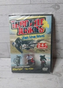 THROTTLE JUNKIES ULTIMATE EXTREME MOTORCROSS  DVD MOVIE NEW SEALED  - Picture 1 of 2