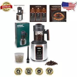 Kompakte elektrische Kaffeerösterei mit variabler Hitze & stilvollem Design für den Heimgebrauch - Bild 1 von 11