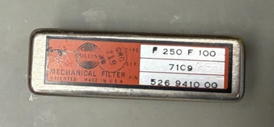 526-9410-000  COLLINS  FILTER - Image 1 of 3