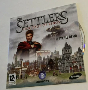 The Settlers Heritage of Kings Demo Jugable PC CD-ROM Demo UBISOFT 2do anuncio - Imagen 1 de 12
