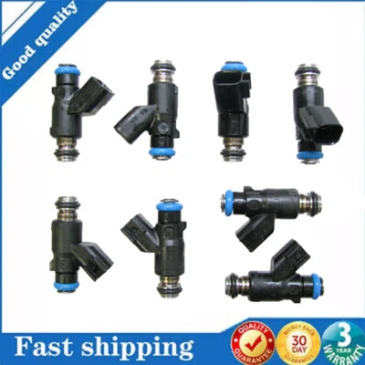 Juego de 8 inyectores de combustible nuevos para Chevy Silverado y GMC 6,0 L 2010-16 12613412 Foto 1 de 4