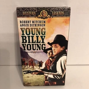 Young Billy Young (VHS, 1969, Western Legends) Robert Mitchum Angie Dickinson - Picture 1 of 3