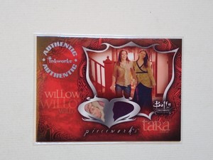 Buffy Connections PWC3 pieceworks costume card Alyson Hannigan Amber Benson #4