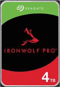 Seagate IronWolf Pro 4TB NAS HDD 3.5 Zoll interne Festplatte SATA3 7200rpm 24/7
