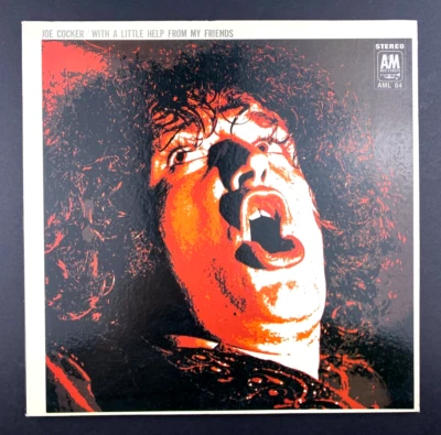 Joe Cocker With A Little Help From My Friends Japanese vinyl record LP NM M- - Image 1 of 3