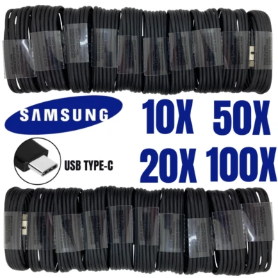 Wholesale Bulk Lot 4FT USB Type C Cable Fast Charger For Samsung Android LG Cord - Image 1 of 4