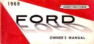 1969 Ford Owner's Manual Full Size Models -Original - Picture 1 of 1