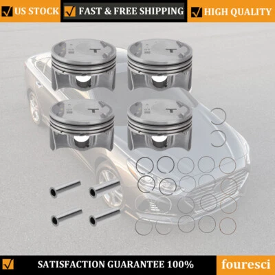 Juego de pistones y anillos de motor para Hyundai Sonata 2015 2016 2017 2018 2019 2,0 L Turbo Foto 1 de 4