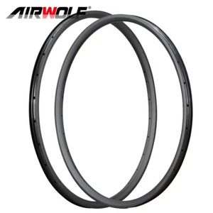 Lightweight Carbon mtb Wheels Rims 29er XC AM DH Bike Rim 24/28/32Hole Tubeless - Picture 1 of 15