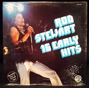 (NEW) ROD STEWART "16 EARLY HITS" (RARE VINYL / ONLY RL-1977) - Picture 1 of 4