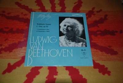 ♫ Beethoven - Elly Ney - Waldstein Sonate Norichord ND M 503 Vinyl LP signiert ♫ - Bild 1 von 3