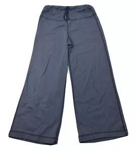 Lululemon schwarz grau Capri-Leggings Hose Größe 6 Sport Training - Bild 1 von 5