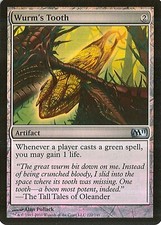 MTG - M11 - Wurm's Tooth - Foil - NM