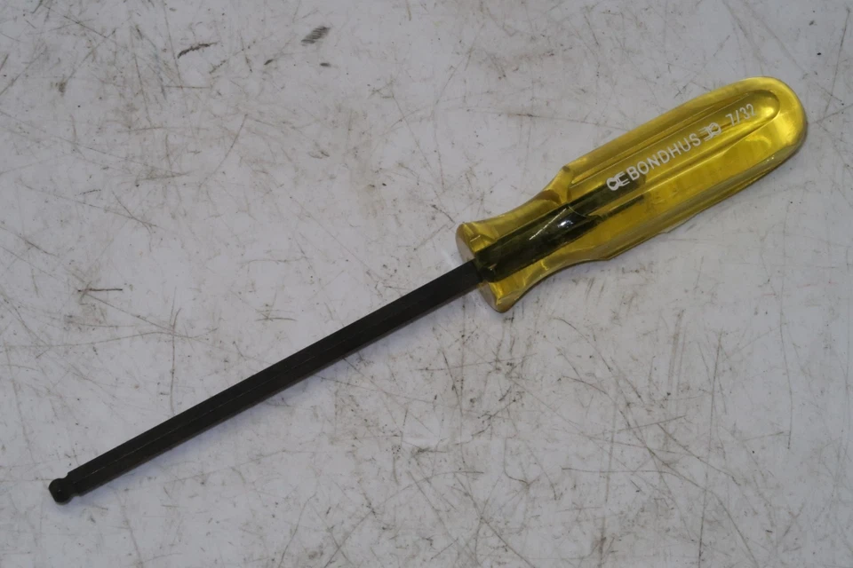 1 new Bondhus 10611 Size 7/32" Ball End, Ball Driver Hex Driver Screwdriver USA - Image 1 of 1