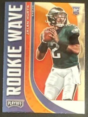 Jalen Hurts 2020 Playofff Rookie Wave Rookie Card #rw-22 (6087) - Image 1 of 2