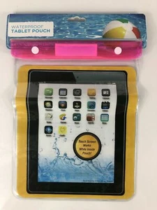 WATERPROOF TABLET POUCH 9" X 10 " (23 cm x 25.4 cm) #CLAR3 - Picture 1 of 3