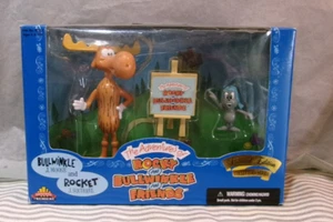 vintage 1998 Rocky & Bulllwinkle MIB Limited Edition play set - Picture 1 of 6