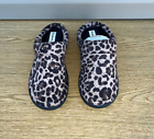 Dearfoam Slipper size Large 9-10 Cheetah  Leopard Animal Print