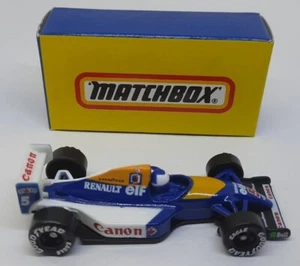 ๐ Matchbox Formula 1 Williams Elf Renault Canon Racing Car 1:53 mansell tribute - Picture 1 of 14