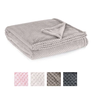Kuscheldecke Wohndecke Sofadecke Fleecedecke Flauschdecke weiche Tagesdecke - Bild 1 von 29