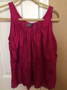 Anthropologie Vanessa Virginia Pink Top - Größe 2 nie getragen - Bild 1 von 3