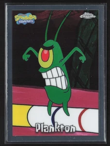 #29 Plankton - SpongeBob Schwammkopf Topps Chrome 2025 Base - Bild 1 von 2