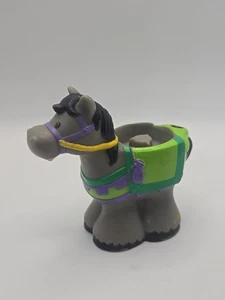 Fisher Price Little People Lil Kingdom Robin Hood Gray Horse Replacement Piece - Picture 1 of 4