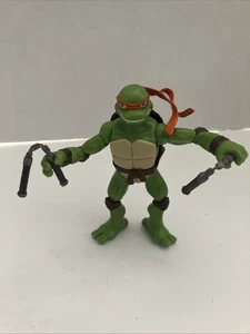 TMNT Ninja Turtles Michelangelo 6" Action Figure 2006 Playmates Toys - Picture 1 of 10