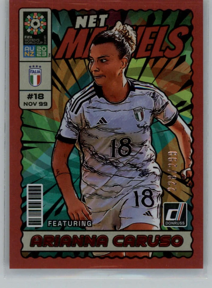 2023 Donruss FIFA Womens World Cup Red INSERT PARALLELS Pick From List - Image 1 of 1