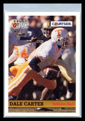 1992 Courtside Draft Pix #10 Dale Carter Tennessee Volunteers - Image 1 of 2